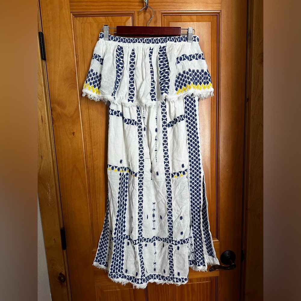 Free People Midi Strapless dress